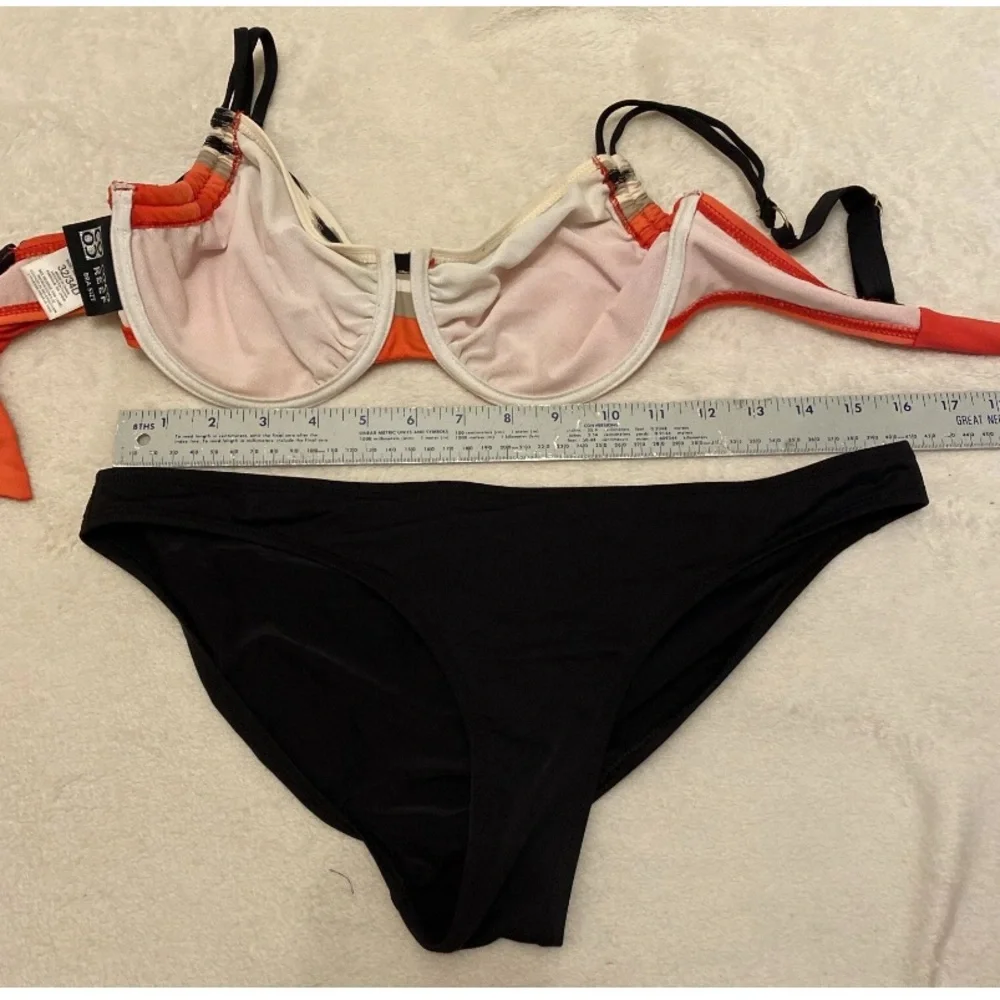 Coco Reef Coral and Black Bikini